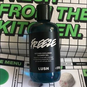 Lush freeze shower gel 250g lush kitchen U.K.
